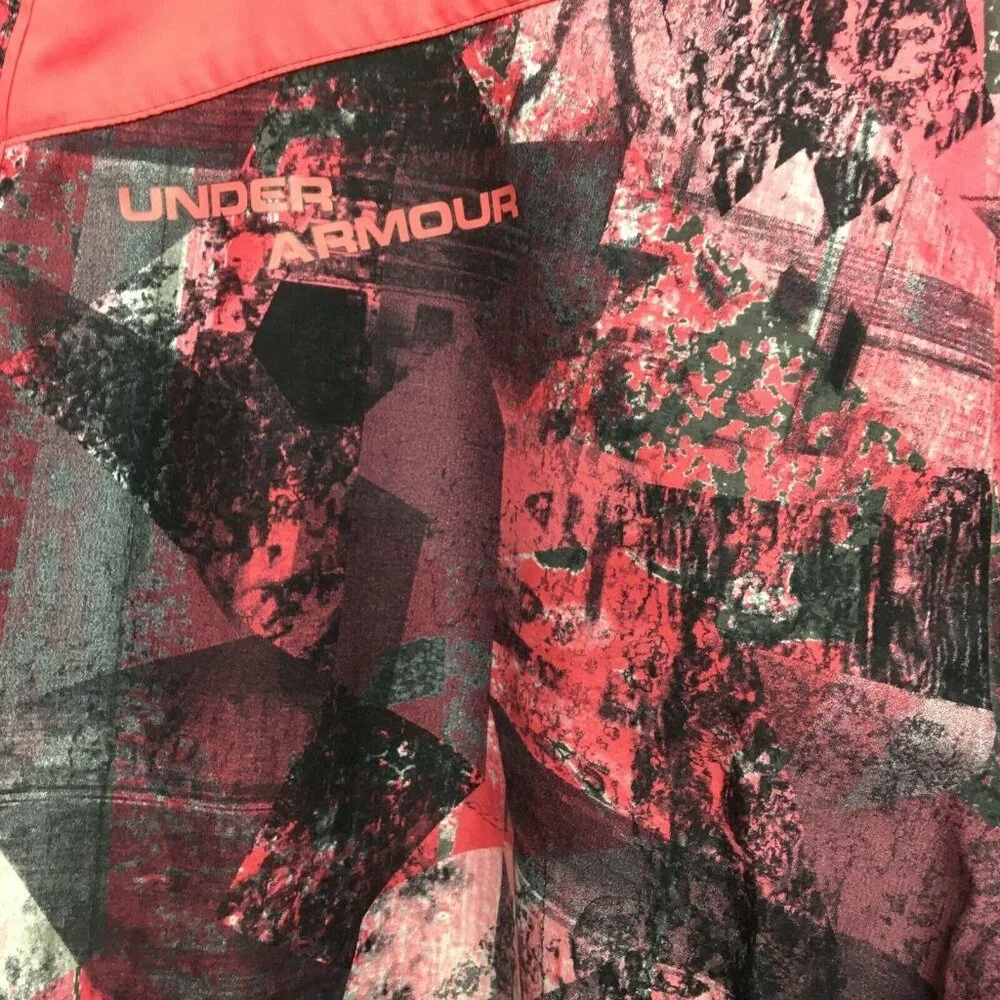 Under Armour Mens Board Shorts size 36 Poly Pink Black Trash Polka Camo‎ Swim
